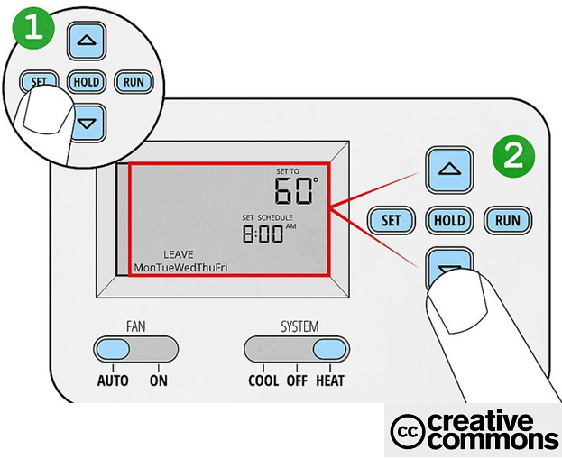 Calibrate thermostats